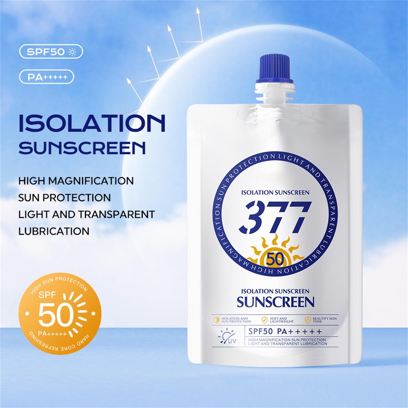 

Whitening Sunscreen 100g SPF50 Natural Clear Isolation Sunscreen
