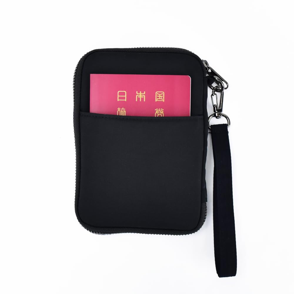 Aventura Eyelet Passport Pouch Gray PEP-30746,