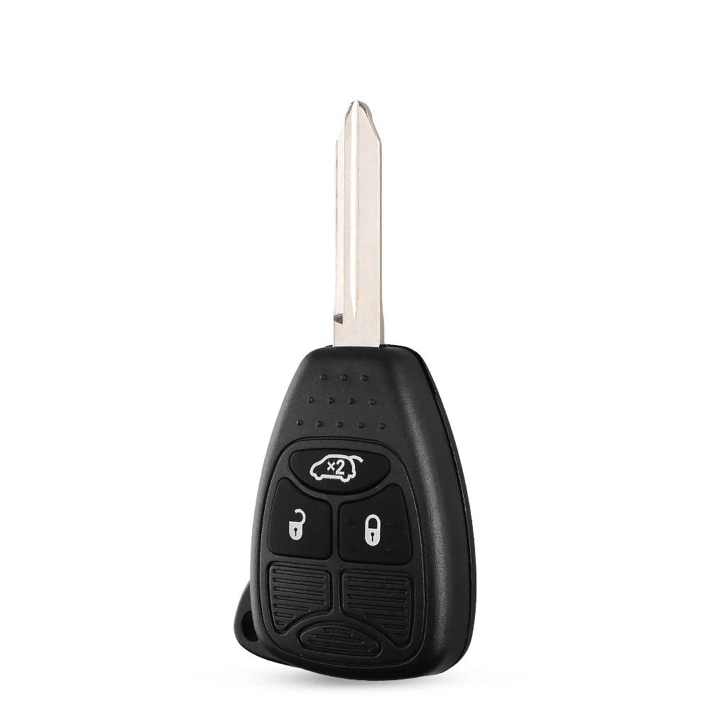2/3/4 Knops Afstandsbediening Flip Klap Sleutel Behuizing Case Voor Chrysler Sebring Pacifica Dodge Avenger Nitro Jeep Wrangler Liberty