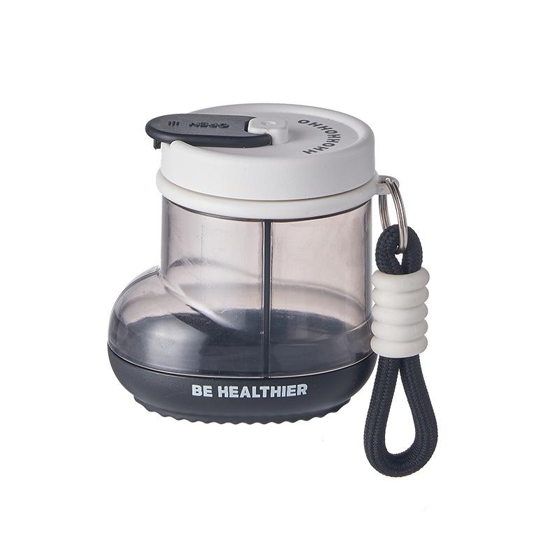 

Портативный органайзер для таблеток для хранения в дороге белый