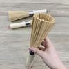Natural Bamboo Brush Pot Brush Artifact Brush Bamboo Pot Brush Kitchen Brush Pot Brush Bowl Household Cleaning Brush Bamboo Broom
