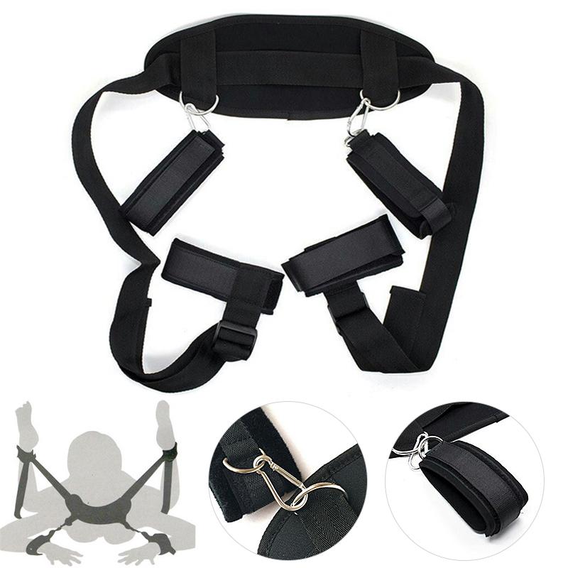 Restraints Harness Open Legs Spreader Sexy Toys For Couples No Vibrators Sex Flirting Tied Legs Adult Accessories 18+