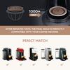 2Pcs Capsules Pods Caps Lids For Line Refilled Capsules Reusable For Reusable Silicone Pod Cover Lid Kitchen