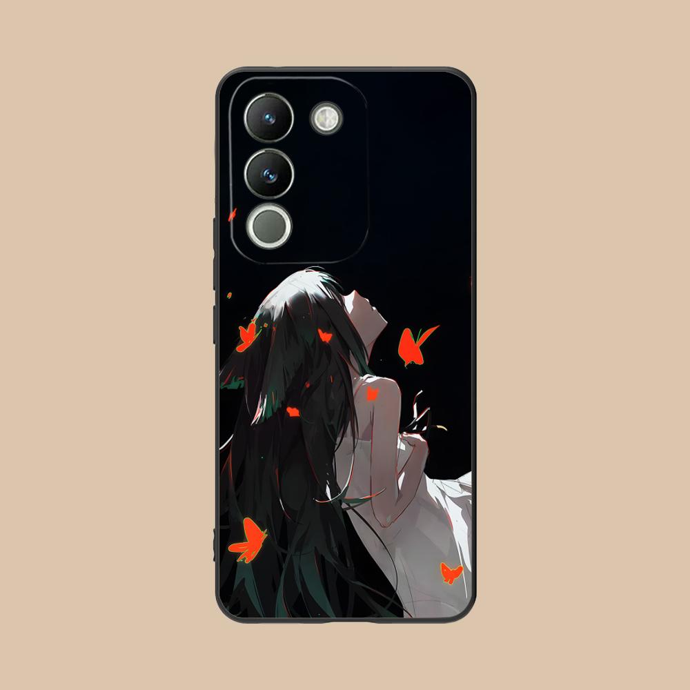 

Saya no Uta Mobile Phone Case for VIVO Y77 76 75 74 73 72 58 56 55 51 50 38 36 Y19 Y18 Y03 Y01 5G Colorful Printing Cover Luxury vivo Y01