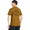 Timberland Casual Sports Printed Round Neck Short Sleeve T-Shirt Men Tops Wheat A2D6D-P47