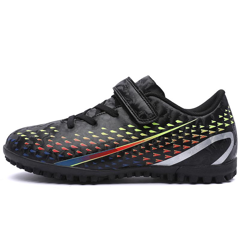 29-39 Dětské fotbalové boty Studentské dospívající Krátký hřebík TF Dětské kouzelné kravaty tréninkové fotbalové boty