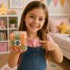[PACZB] Logic cube for children with a maze and metal cogs Z3393