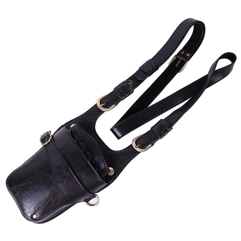 Professional Hairdressing Scissors Case With Waist Bag Strap Barber Stylist Groomer Tools Organizer