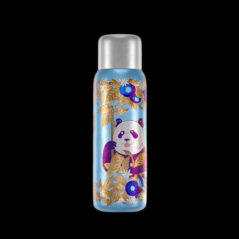 Panda Pure Titanium Tea Infuser Thermos