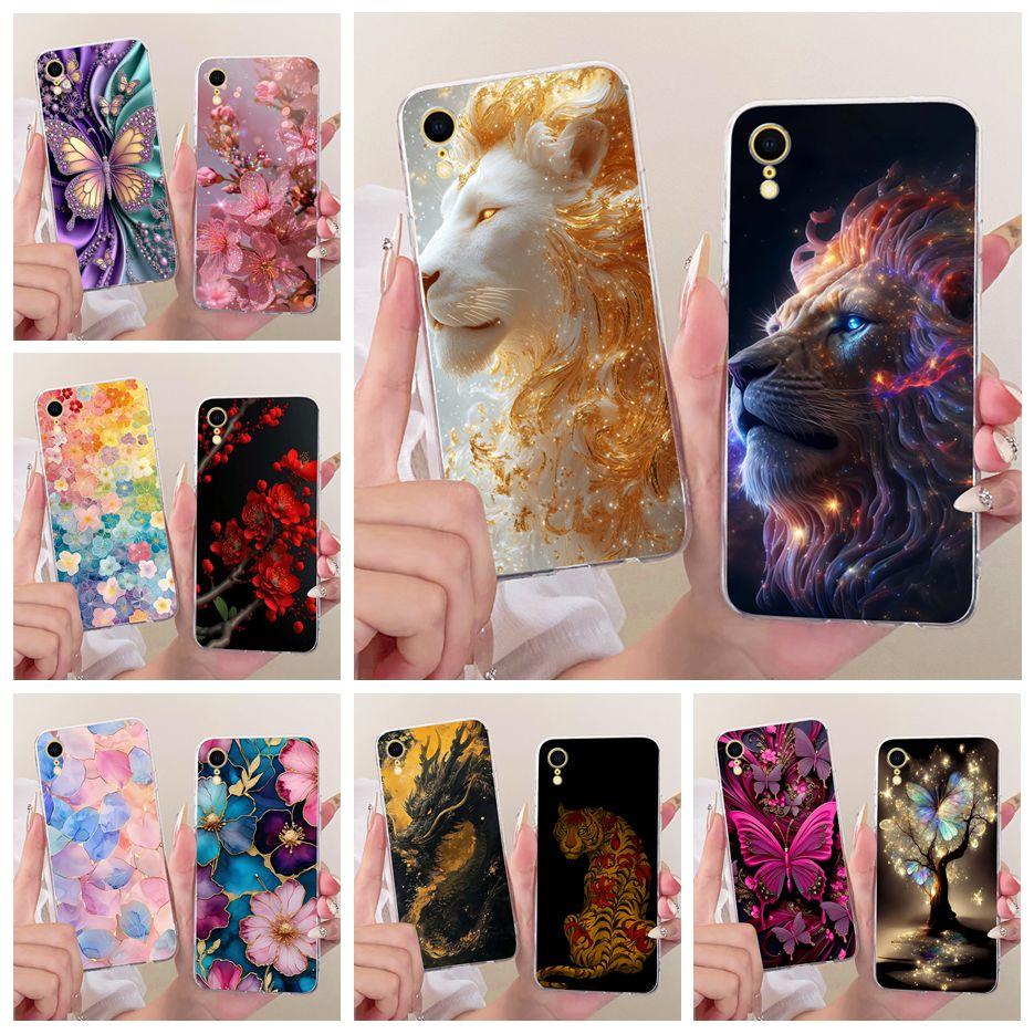 For Apple iPhone X Case iPhone XR Cute Lion Fashion Painted Cover Soft Slim Phone Case For iPhone XS Max iPhoneX iPhoneXR Fundas