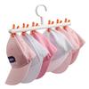 Hat Hanger 6 Clips Space-saving PP Strong Hold Baseball Cap Organizer for Closet