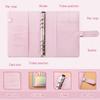 Dazzling Colors Challenge Budget Binder PU Leather Savings Challenge Notepad  New Year