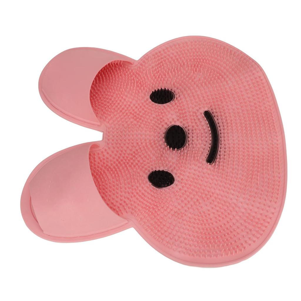 Fußschrubbermatte Silikon Rutschfest Lindert Müdigkeit Entfernt Tote Haut Fußreiniger Massagepad für