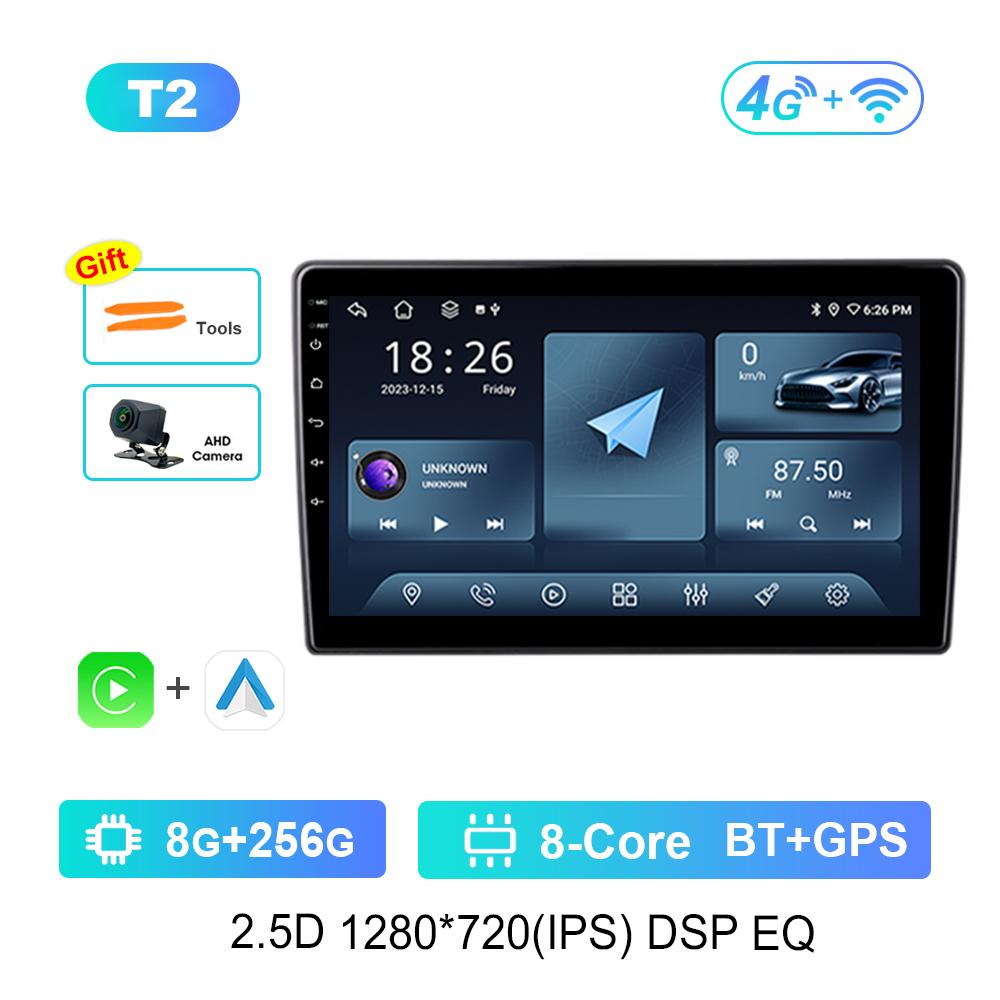 Android Intelligentes System WiFi GPS 9'' für Citroen C3-XR 2019 - 2020 Split-Screen Carplay 4G Autoradio Multimedia-Player WiFi