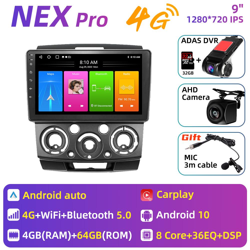 Car Stereo for Ford Everest Ranger Mazda BT50 BT-50 2006-2011 2 Din Android Radio Screen Multimedia Player Autoradio Head Unit