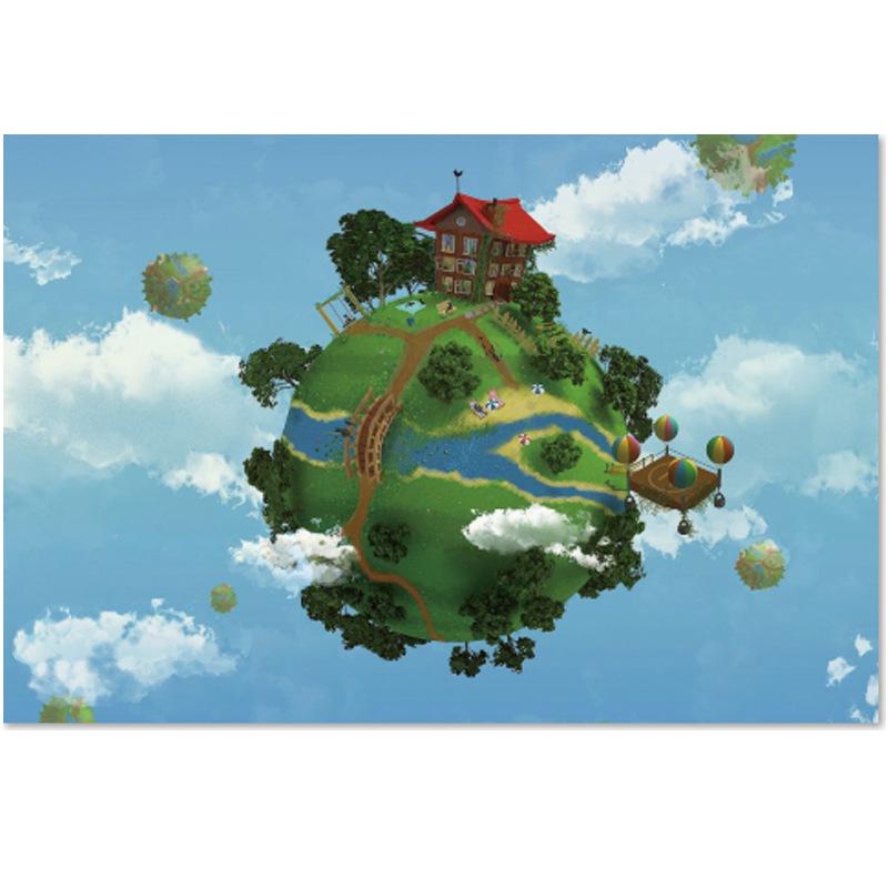 

Небесный сад Пазл 1000 штук Взрослый Пазл Деревянный Пазл Мультфильм Пазлы 1set