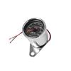 1PCS Universal Motorcycle Speedometer Meter Double Color LED Light Odometer Speed Meter Gauge Miles For Motorcycle Hot