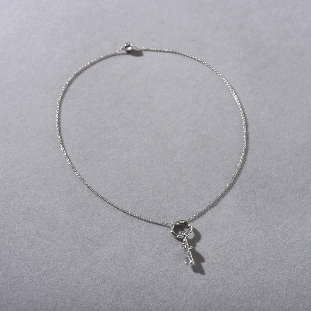 New Product, Simple And Versatile Personality, Temperament, Women'S Fashion Texture, Metal Key, Collarbone Chain, Niche Necklace.