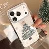 Embossed Glitter for Apple 17promax Mobile Phone Case Iphone16 Christmas Tree Graffiti 12 Anti-drop 14 Hard 15