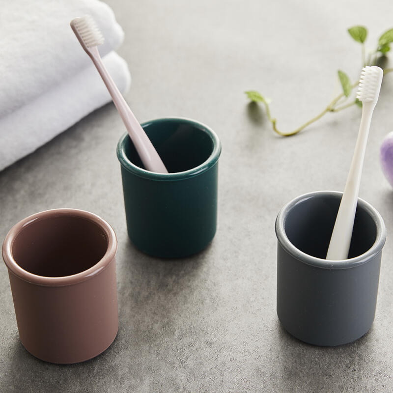 Domestically produced silicone bathroom pastel children s toothbrush cup 210ml Pastel Toothbrush Cup Charcoal Gray
