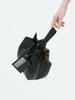 Komorebi Museum Handmade Tassel Dumpling Round Tote Bag | Black | B06-1