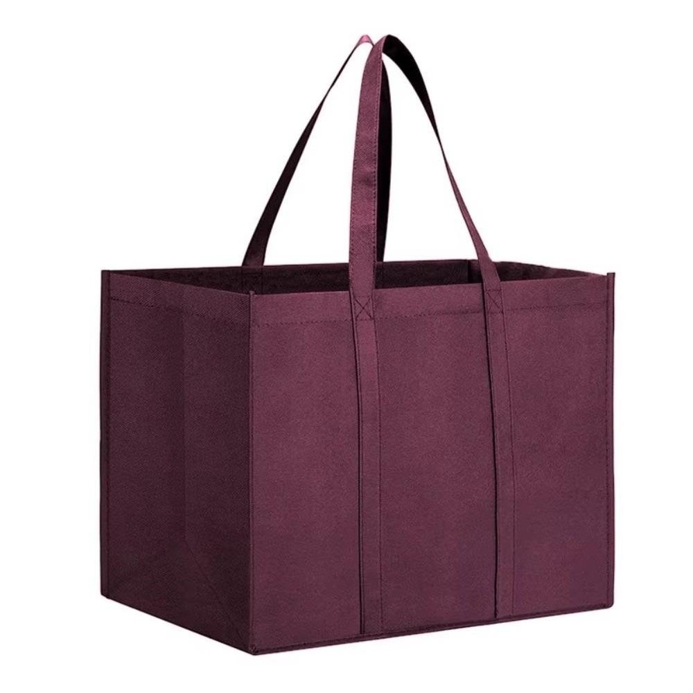 Reusable Grocery Shopping Bags Large Clothes Tote Bag Non-woven Bag For Shopping Groceries