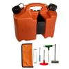 Nozzle For Hard-to-reach Fuel Container Spill-proof Canister