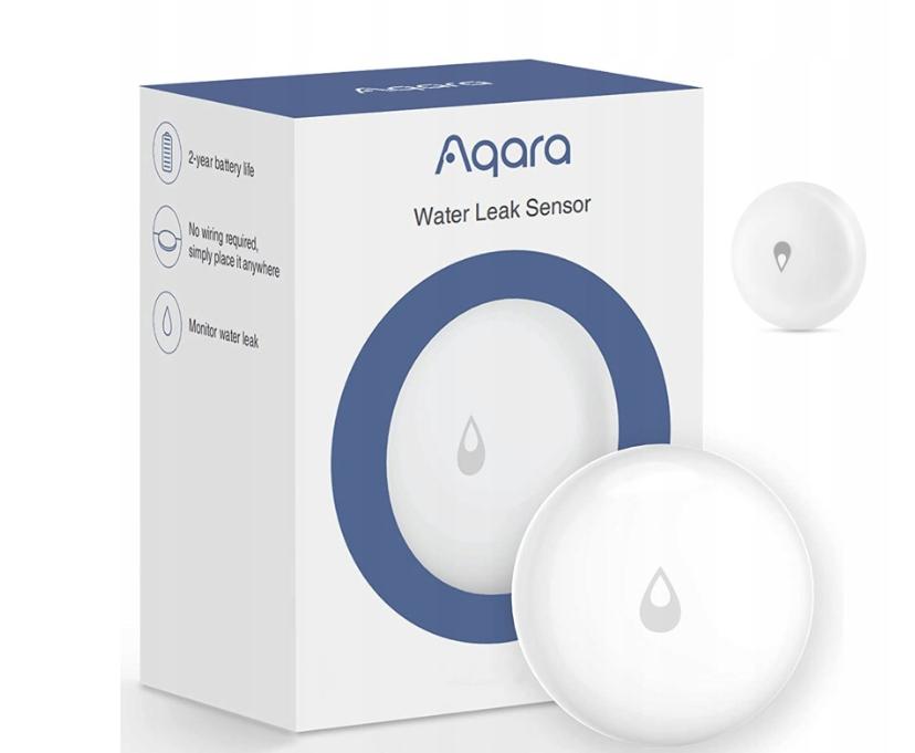 Aqara T1 Battery-Powered Zigbee 3.0 Water Leakage Sensor White 1 Pc