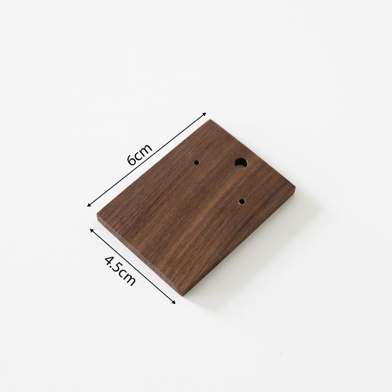 Multiple Jewelry Displays Rack Solid Wood Earrings Showcase Stand Ring Holder Counter Show Holder Live Stream Organizer Tray