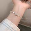 Cold Wind High-end Bow Snake Bone Necklace Women's New Simple Niche Design Collarbone Chain Bracelet