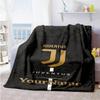 Juventus Customize Text Blanket Gift Personalized Blanket Soft Warm Cozy Suitable for Bedding Livingroom Office Office Chair Four Seasons Multipurpose