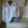 Elegant Plus Size Women V Neck Lace Splice Loose Summer Casual T-shirt Blouse