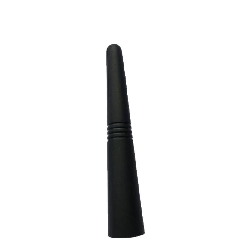 1 Set Autoantenne Mini Kurz Fahrzeugzubehör Starkes Radio Dachmontage Fm Am Dab Schwarz 9cm Länge Auto Universal Mit Schrauben