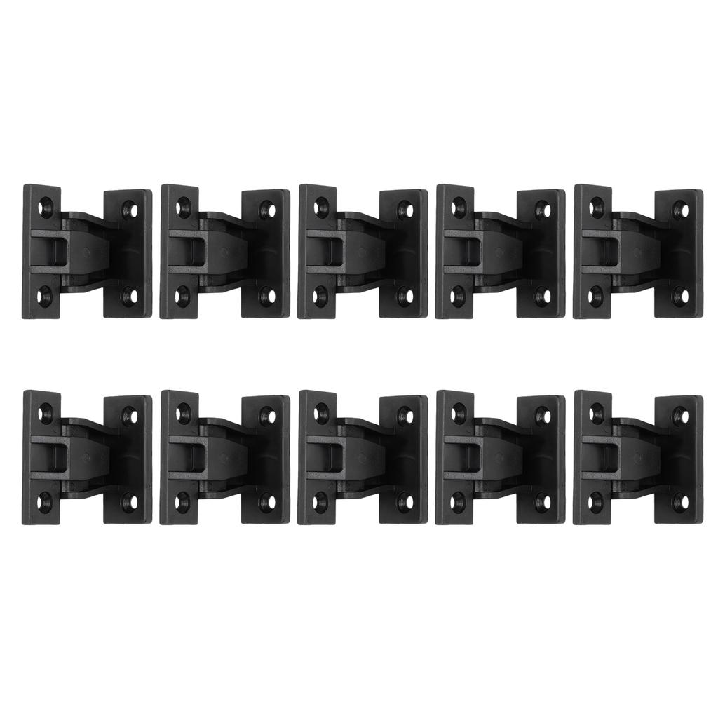 10Pcs Push In Plinth Fasteners Cabinet Catches Buckle Press Fit Panel Clips Furniture Push In Plinth Panel Joint Bracket