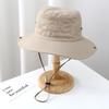 Breathable Wide Brim Fisherman Hat Outdoor Net Hats Travel Gift Mountaineering