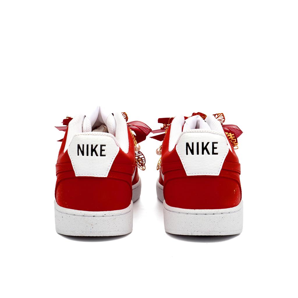 Nike Court Vision Together Forever Cushioning Slip Resistant Low top Skateboard Shoes Men's Red DH2987-101(Team900-)