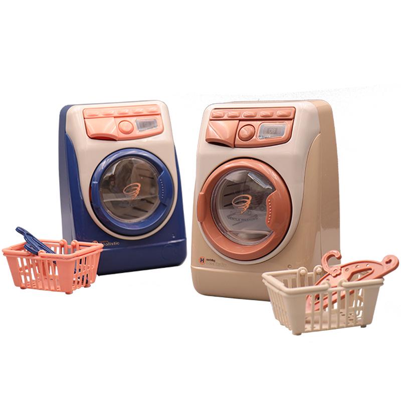 Kids' Play Washing Machine Toy - Home Simulation Role Play for Boys and Girls