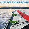 Clips for Paddle Board Expandable Paddle Board Clamp Water Sport Accessories 2 Pieces Easy To Install Fasten Clips for Teens