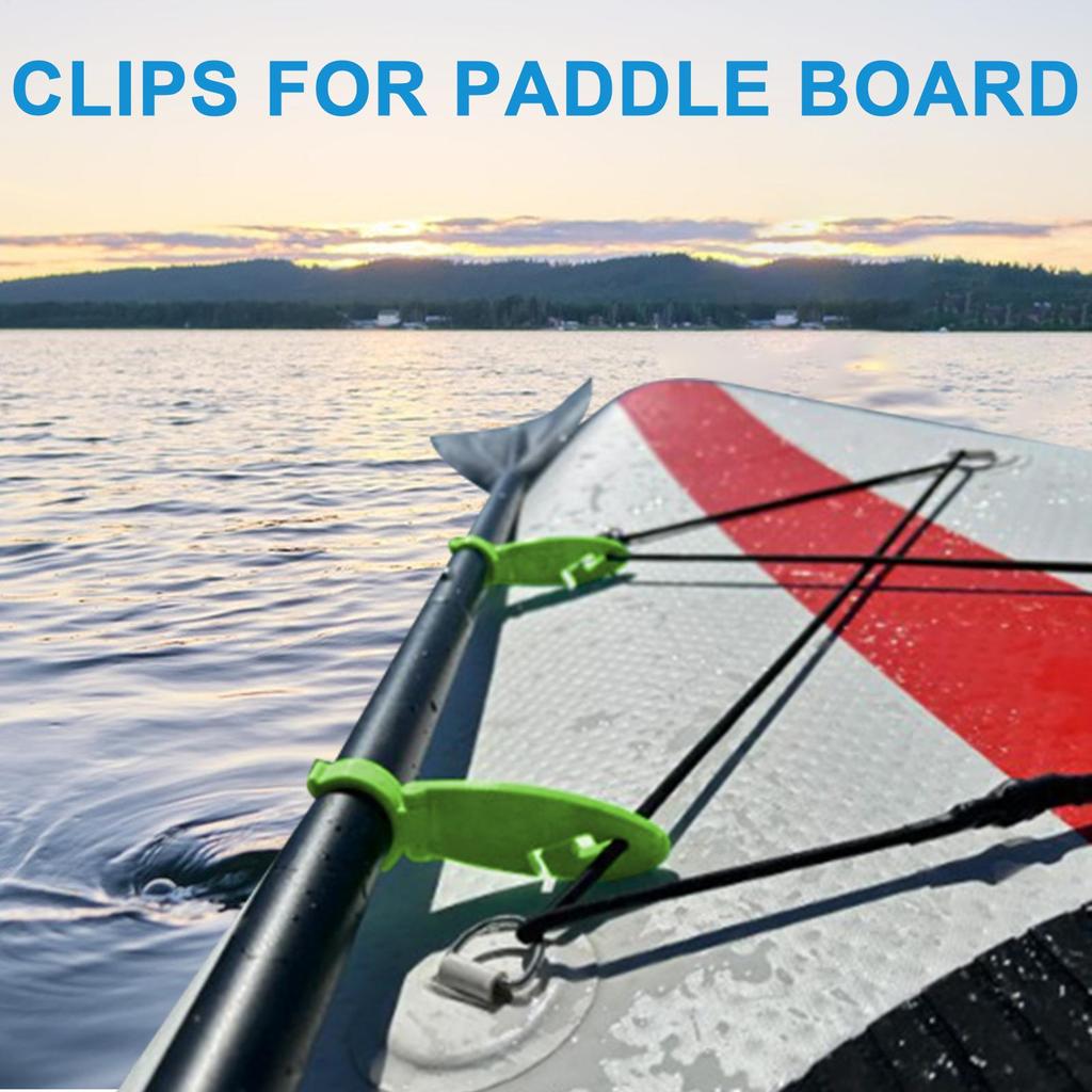Clips for Paddle Board Expandable Paddle Board Clamp Water Sport Accessories 2 Pieces Easy To Install Fasten Clips for Teens