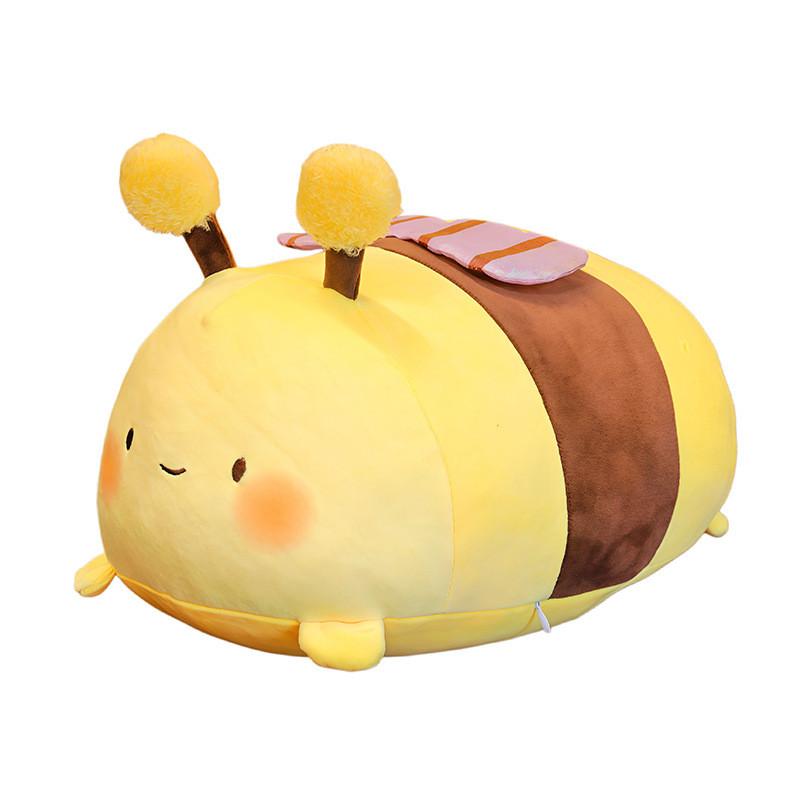 Cartoon Cute Bee Plush Toy With Pp Cotton Filling For Kids And Home Decor