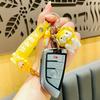 Style Keychain Cartoon Funny Vegetable Elf Keyring Cute Pvc Backpack Charm For Gifts