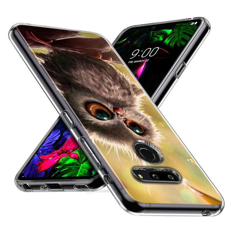 Camouflage Owl Animal For LG V60 V50S V50 G8X G8S G8 G7 ThinQ 5G K61 K51S K41S K30 K20 Q60 Q9 Soft Phone Case