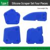 Multi-Functional Silicone Glue Scraper for Trimming, Filling, and Leveling