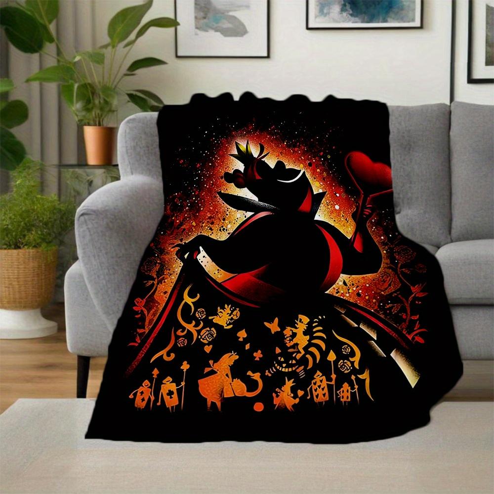 1pc, Disney Villains Blanket, Living Room, Travel, Camping, Car Blankets