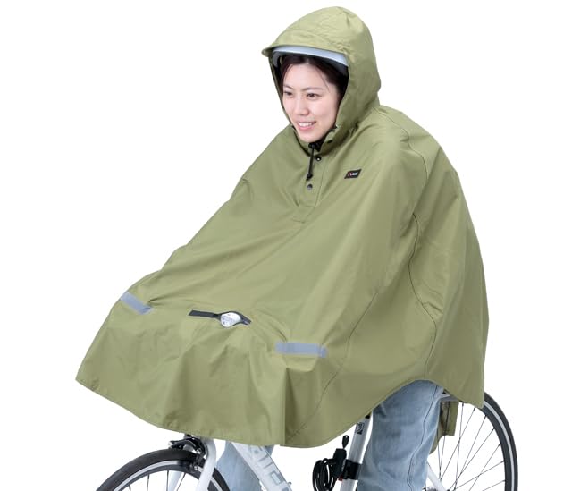 One Size [Kawazumi Seisakusho] Poncho, Khaki,