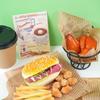Retro Newspaper Style Baking & Fried Snack Paper