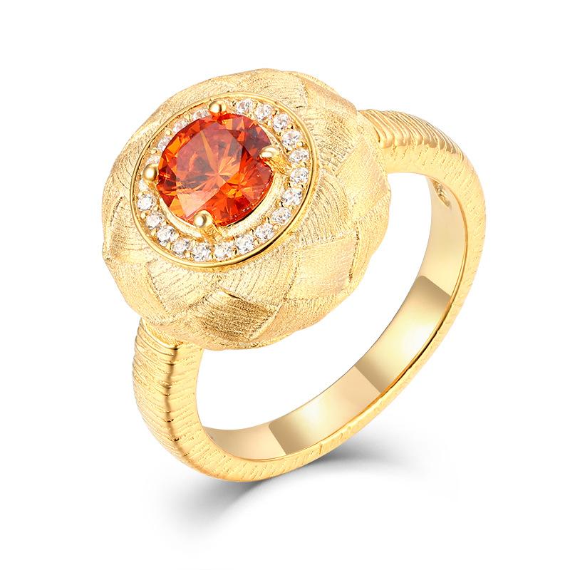 

S925 sterling silver ring niche high-end French retro woven series brushed ring women s fashion women s high jewelry daily wear jewelry gifts no. 6