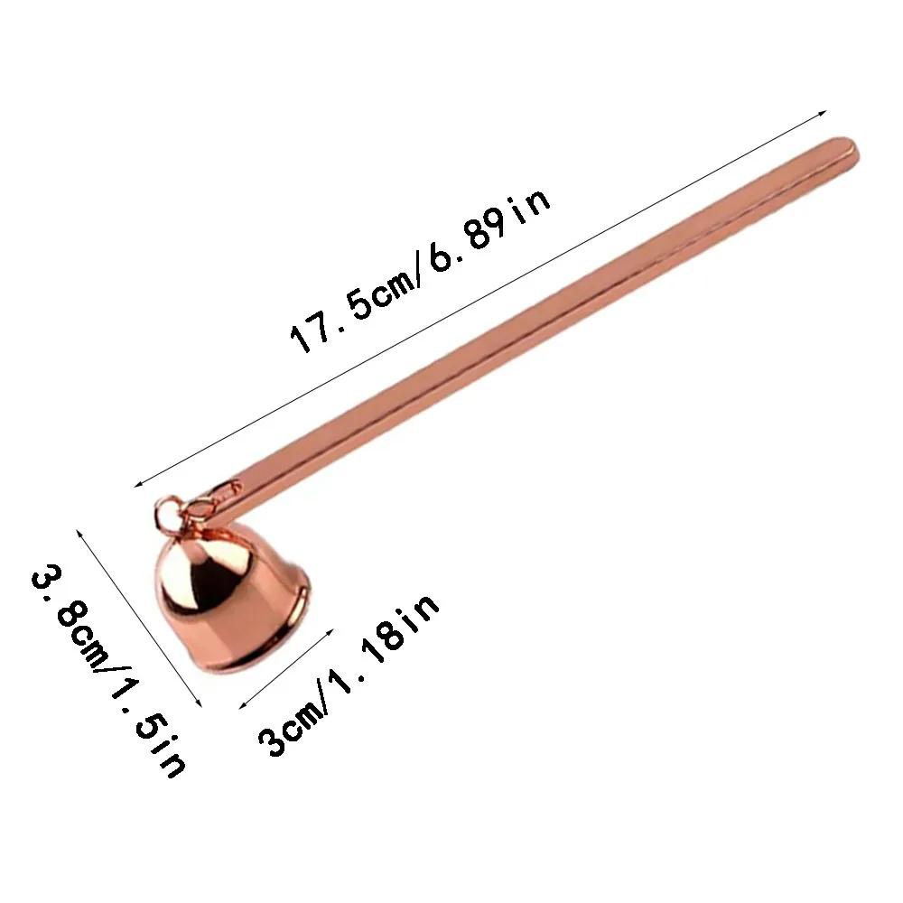 Candle Wick Snuffer Multiple Colors Candle Accessories Bell Long Handle Candle Care Tools Home Supplies DIY Lover Craft Gifts