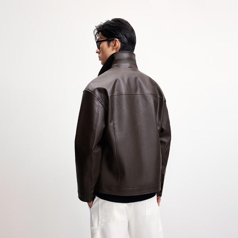 Jack&Jones Men's Faux Leather Biker Jacket