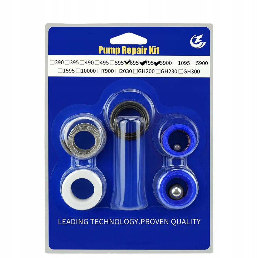 

Rosfix Zestaw Naprawczy do Pomp Graco – Komplet Części do Ultra Max II 695/795 | Wysoka Jakość Materiałów | Przywraca Wydajność